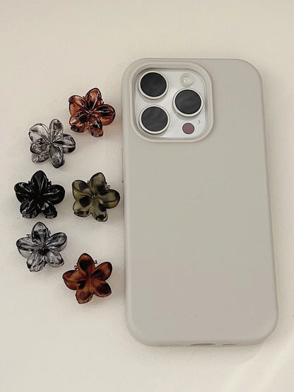 Mini Flower Hair Clips For Women Creaseless Hold For Bangs - Smarsty