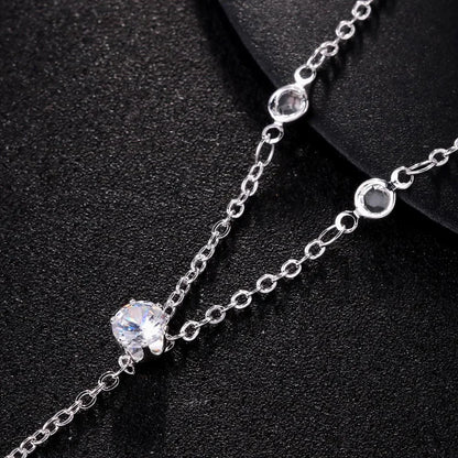Rhinestone Cross Body Jewelry Chain for Beach Fashion - Smarsty