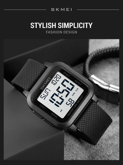 Skmei 1894 Military Waterproof Digital Watch for Men - Smarsty