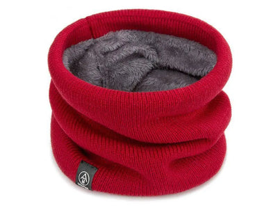 Knitted Neck Warmer Sports Scarf Fashion Soft Women Men Face Cover Winter Skating Running Hiking Scarves Thick Cold-proof Collar - Smarsty