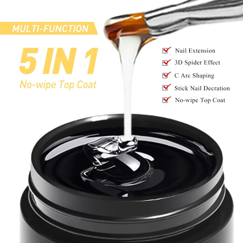 MTSSII 5 IN 1 No Wipe Top Coat Gel - Smarsty