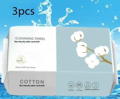100PCS Thickened Cotton Disposable Makeup Removal Towels - Smarsty