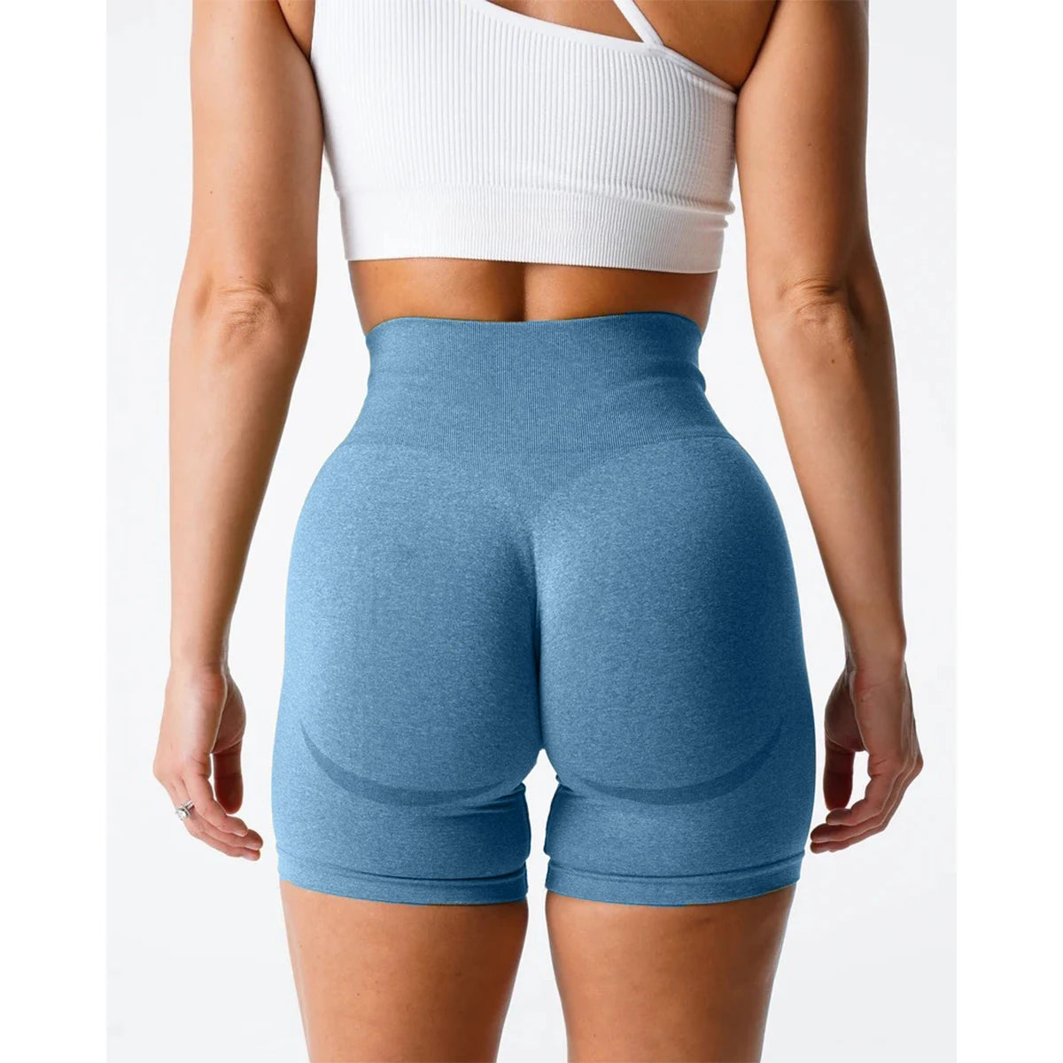 TKITK Seamless Shorts Women  Workout Shorts Fitness Sports Short Gym Yoga Shorts Yoga pants leggings cycling shark pants - Smarsty