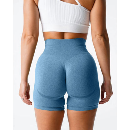 TKITK Seamless Shorts Women  Workout Shorts Fitness Sports Short Gym Yoga Shorts Yoga pants leggings cycling shark pants - Smarsty