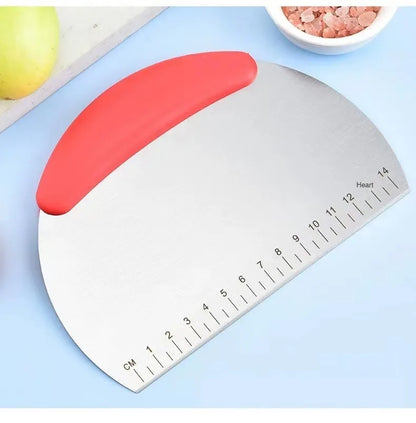 Stainless Steel Flour Cutter with Measurement Scale - Smarsty