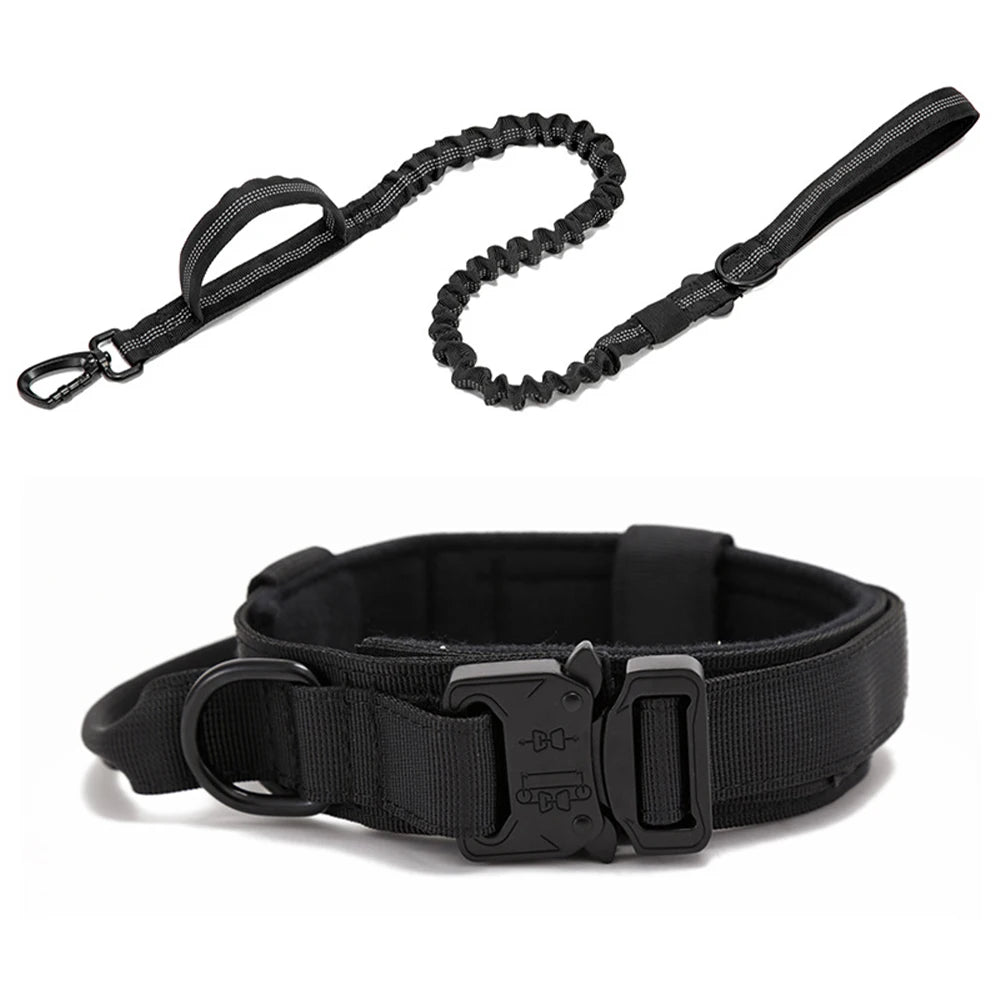 Durable Reflective Nylon Dog Collar and Leash Set - Smarsty