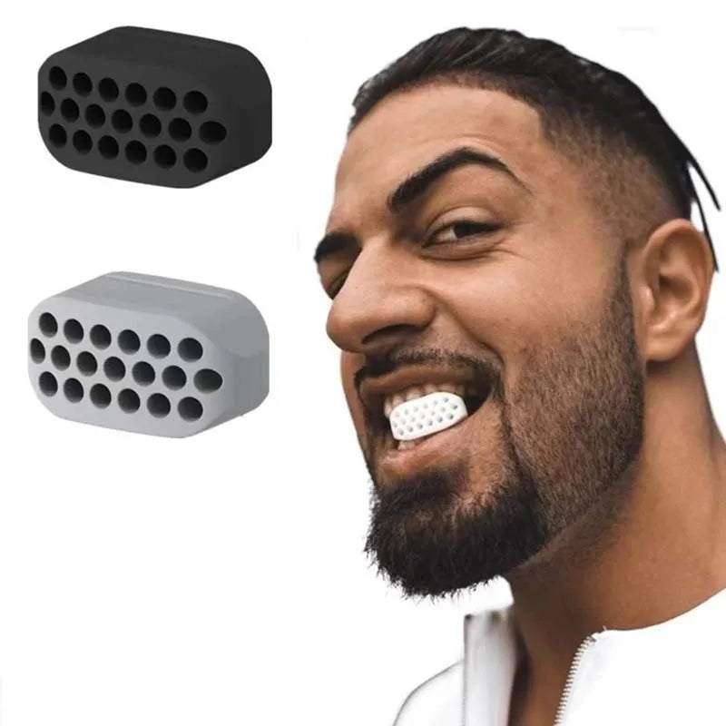 Masseter Ball Facial Muscle Trainer - Silicone jaw trainer for strengthening the masseter muscles and defining the jawline - Smarsty