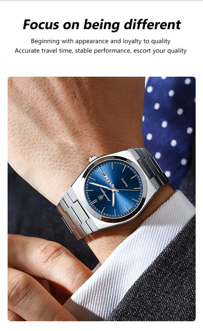 POEDAGAR Waterproof Luminous Men's Quartz Watch - Smarsty