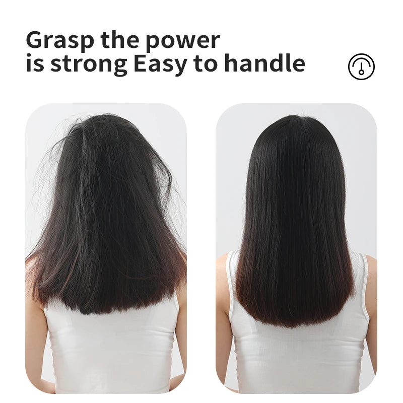 Electric Hot Comb Quick Hair Straightener with Anti-Scalding Feature - Smarsty