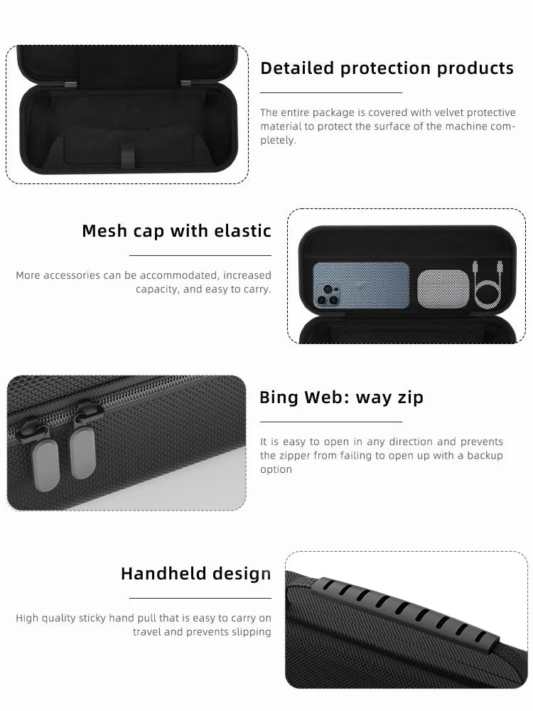 Portable EVA Hard Case for PS5 Portal Console - Smarsty