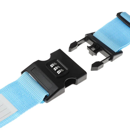 Luggage Strap Anti-theft Luggage Buckle  Password Adjustable Bundling Packing Baggage Belt Suitcase Trunk Belts Bag Accessories