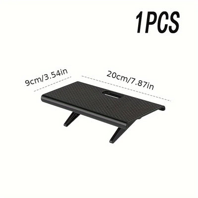 Adjustable TV Screen Top Shelf Computer Monitor Desktop Screen Top Storage Rack TV Media Box, Router Shelf Rack Home Organizer by Smarsty