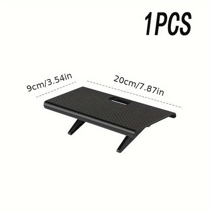 Adjustable TV Screen Top Shelf Computer Monitor Desktop Screen Top Storage Rack TV Media Box, Router Shelf Rack Home Organizer