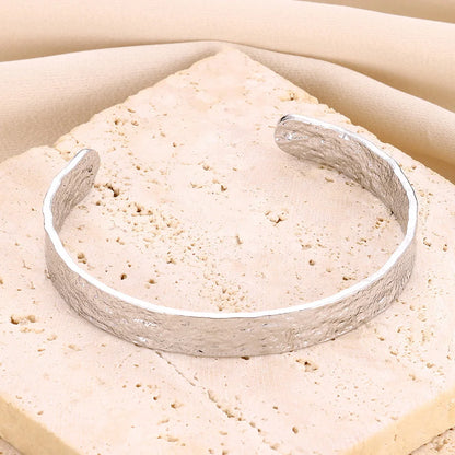 Luxury Gold Color Stainless Steel Cuff Bangle Bracelet - Smarsty