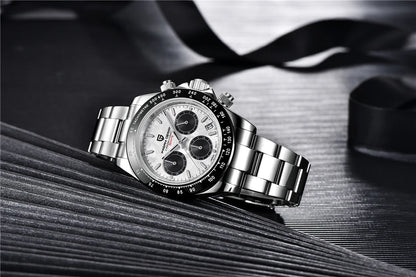 PAGANI DESIGN Men's Waterproof Chronograph Quartz Watch - Smarsty
