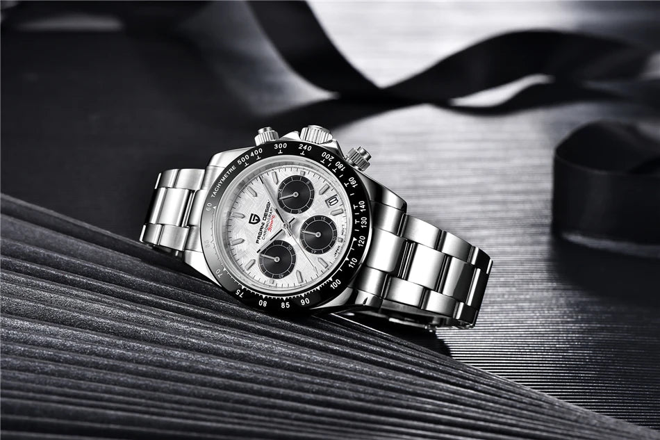 PAGANI DESIGN Men's Waterproof Chronograph Quartz Watch - Smarsty