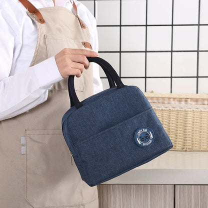 Large Capacity Insulated Bento Lunch Bag For Portable Meals - Smarsty