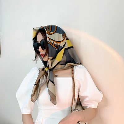 Luxury Women's Spring Scarf Soft Polyester Shawl - Smarsty