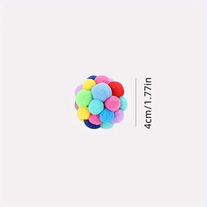 Durable Nylon Cat Plush Ball Toy for Engaging Play - Smarsty