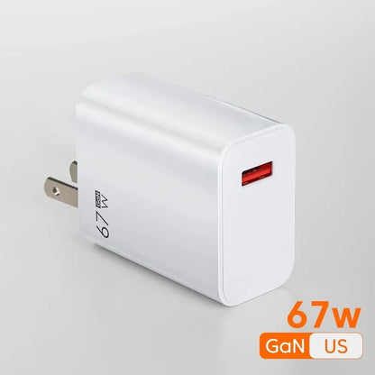 67W USB C Fast Charger With Cable For Android Phones - Smarsty