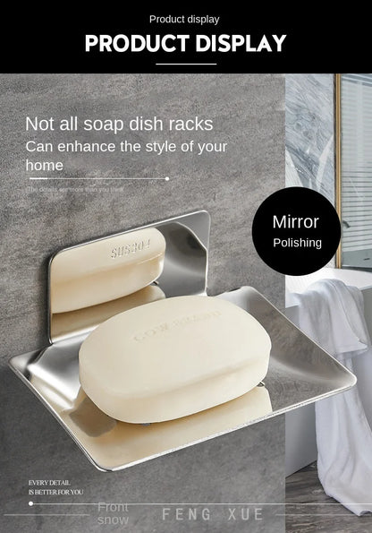 Wall Mounted Soap Box with Drainage for Bathroom - Smarsty