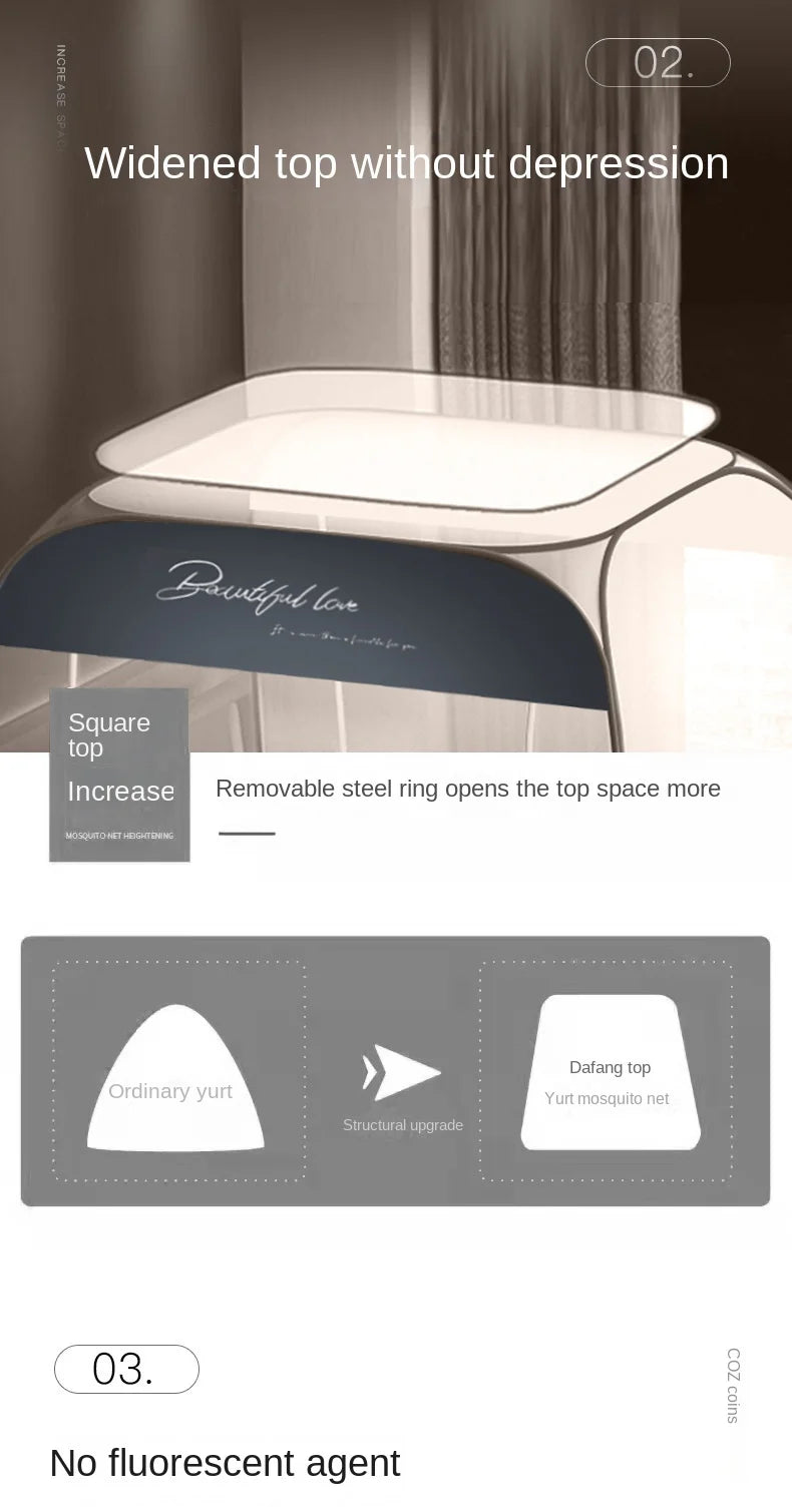 No Installation Required Mosquito Net for Summer Rooms - Smarsty