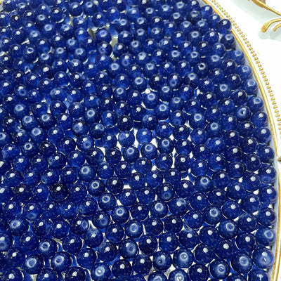 8mm Multicolor Glass Beads for Handmade Jewelry - Smarsty