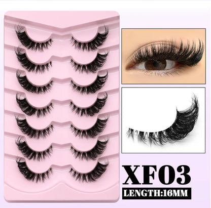 GROINNEYA Winged Cat Eye Faux Mink Lashes - Smarsty