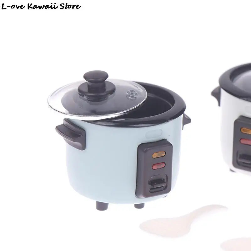 Miniature Dollhouse Furniture Set For Dolls House Mini Toy Kit Accessories TV Kitchen Home Fridge Kids Pretend Play Diy Figurine by Smarsty