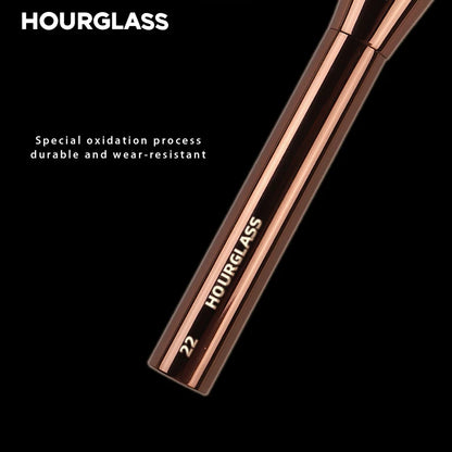 Hourglass Angled Liquid Foundation Brush for Flawless Application - Smarsty