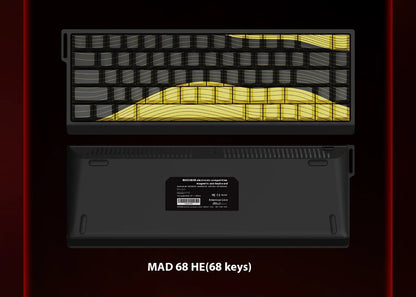 Mechanical Gaming Keyboard Hot Swap 68 Keys Rapid Trigger
