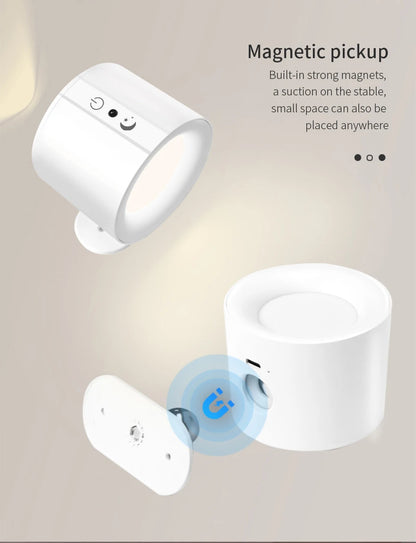 LED Wall Sconces with Touch Control and 360 Rotation - Smarsty