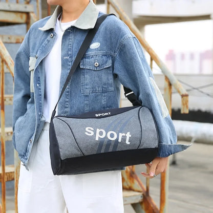 Unisex Gym Bag With Crossbody Strap For Travel And Yoga - Smarsty