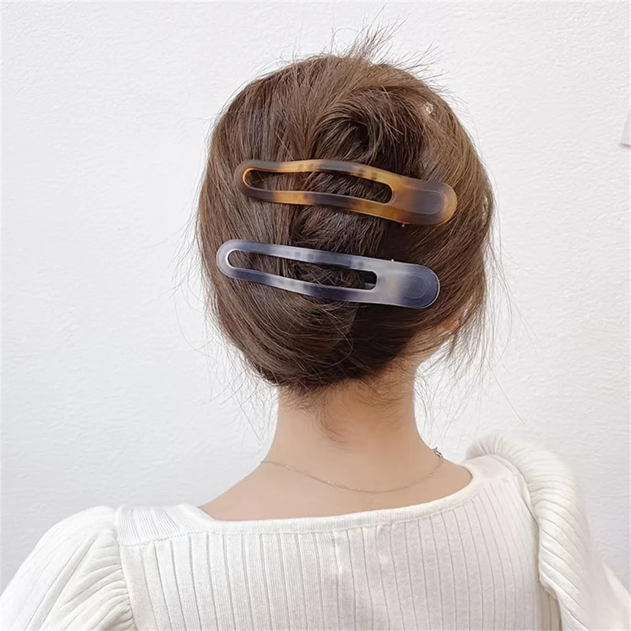 Acrylic Matte Duckbill Hair Claw Clips Strong Comfortable - Smarsty
