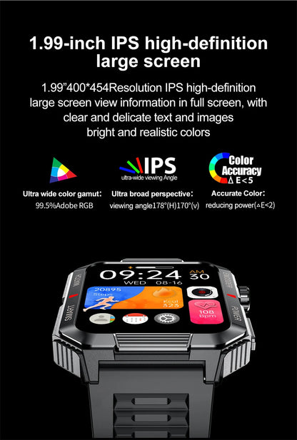 NFC GPS Bluetooth Smart Watch with HD Screen - Smarsty