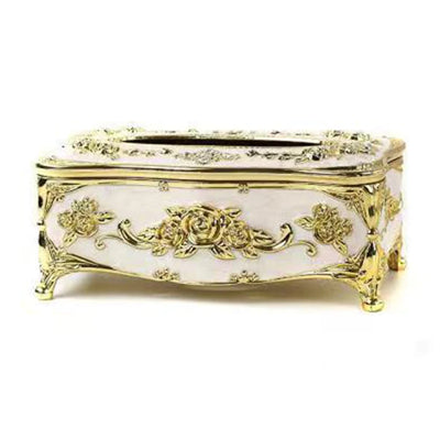 European tissue box, high-end hotel restaurant napkin extraction box, kitchen and living room tabletop tissue storage box by Smarsty