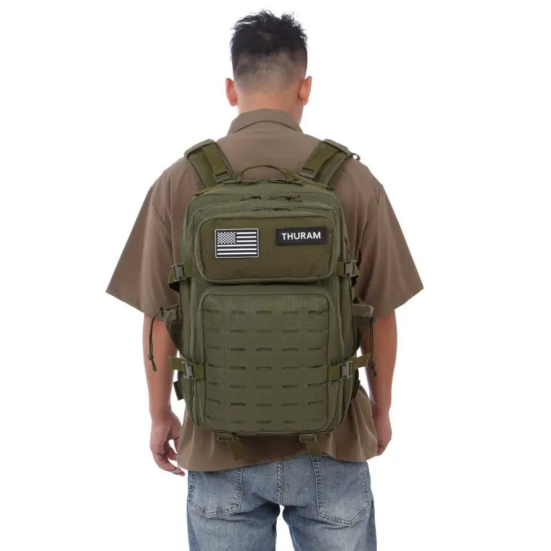 25L/50L Tactical Backpack Bag Hunting MOLLE Backpack GYM For Men EDC Outdoor Hiking Rucksack Witch 2 Bottle Holders - Smarsty