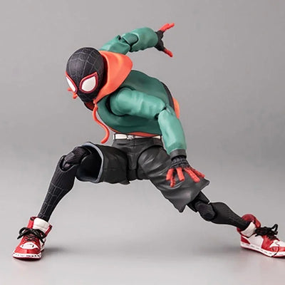 Action Figure Miles Morales Spider-Man Into the Spider Verse Sv Action Collection Sentinel Marvel Figures Model Toys