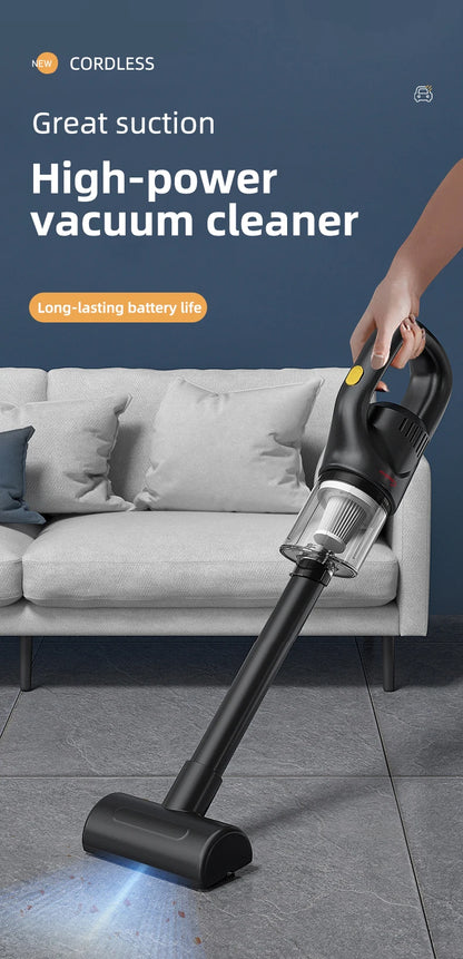 Wireless Car Vacuum Cleaner Wet Dry Dual Use Handheld - Smarsty