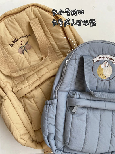 Cotton Kids Backpack For School Unisex Lightweight Comfort - Smarsty