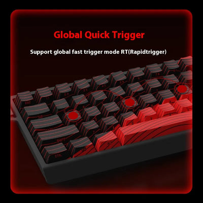 Mechanical Keyboard 60 68 USB Wired RGB Gaming Ergonomic - Smarsty