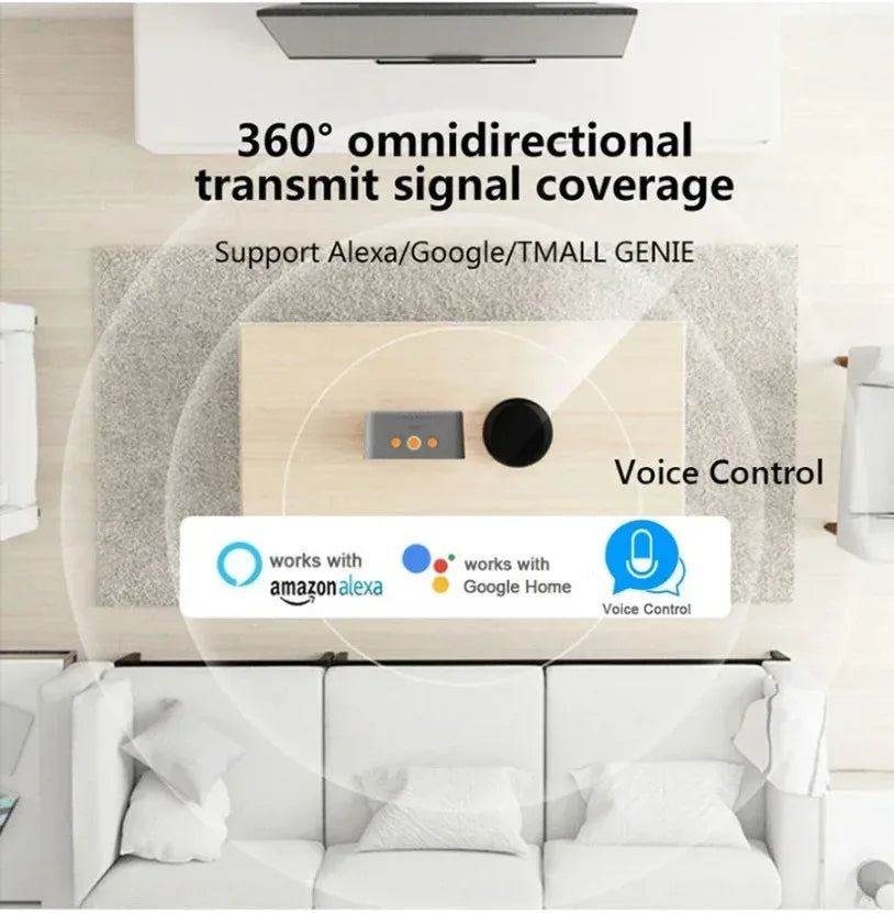 Tuya Zigbee Smart IR Remote Control for Home Automation - Smarsty