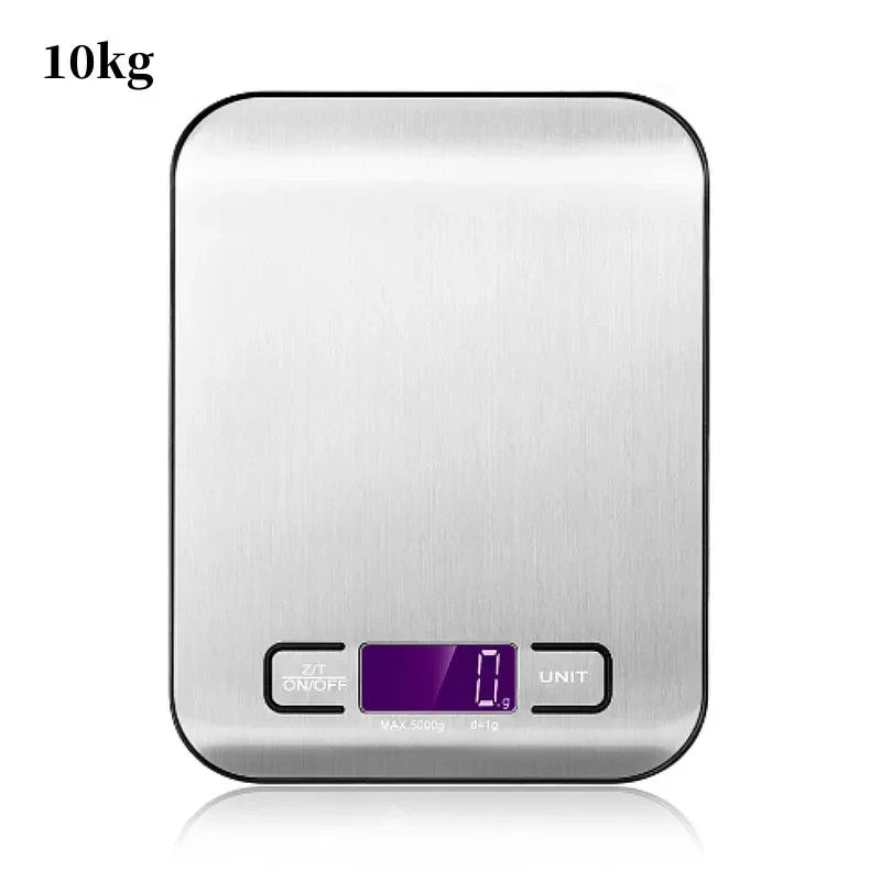 Digital Kitchen Scale with LCD Display and USB Charging - Smarsty