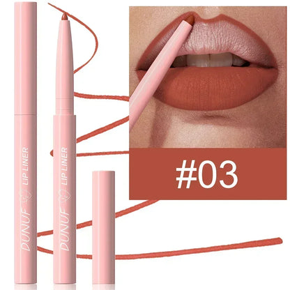 Matte Red Brown Lip Liner Pencil for Plump Lips - Smarsty