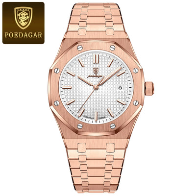 Luxury Waterproof Quartz Wristwatch for Men - Smarsty
