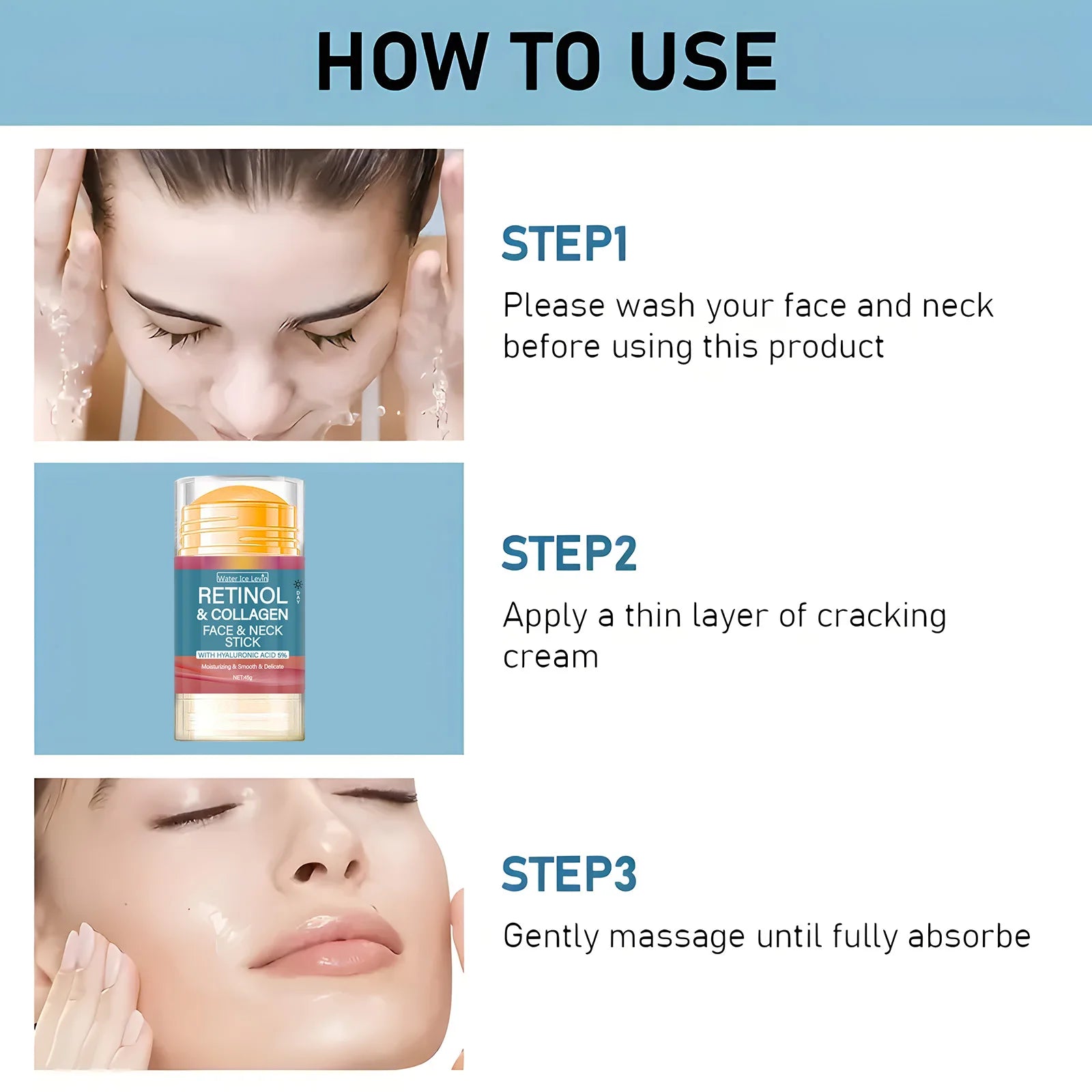 Retinol Firming Cream Stick for Smooth Skin - Smarsty