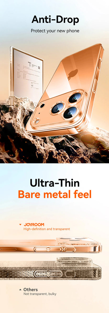 Transparent Shockproof IPhone 15. 16 and 17 Case Lens Protection - Smarsty