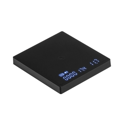 TIMEMORE Store Black Mirror Mini New Espresso Coffee Food Kitchen Scale With Time USB Light Weight Digital Scale by Smarsty