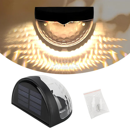 LED Solar Waterproof Fence Lamp for Garden Pathway - Smarsty