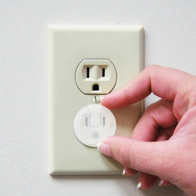 10/20PCS Childproof Outlet Covers – US Standard Baby Safety Plugs, Clear Electrical Socket Protectors for Home & Export - Smarsty